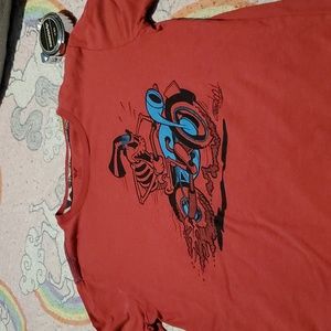 Shaun white kids large red teeshirt